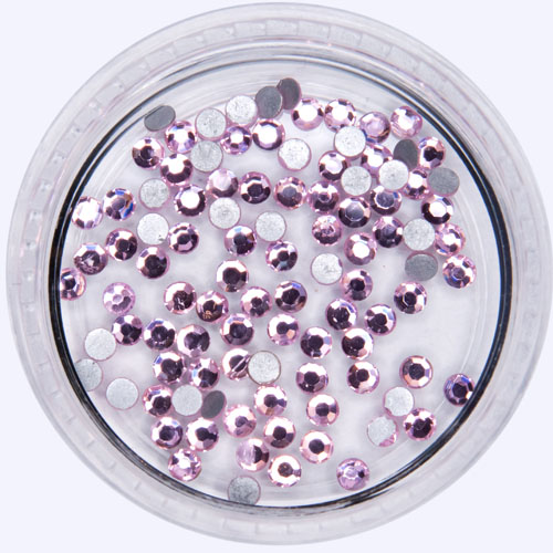 Crystal Strasssteine, Light Rose SS3,100St crystal_strasssteine_light_rose_ss3_100st