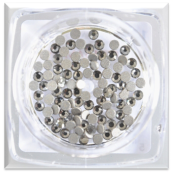 Crystal Strasssteine, Black Diamond SS3,100St crystal_strasssteine_black_diamond_ss3_100st