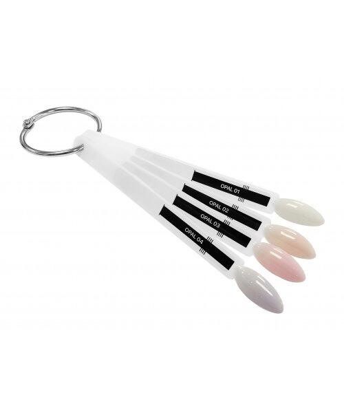Palette Color Rubber Base Gel Opal ( 4 Tips) palette_color_rubber_base_gel_opal_4_tips_