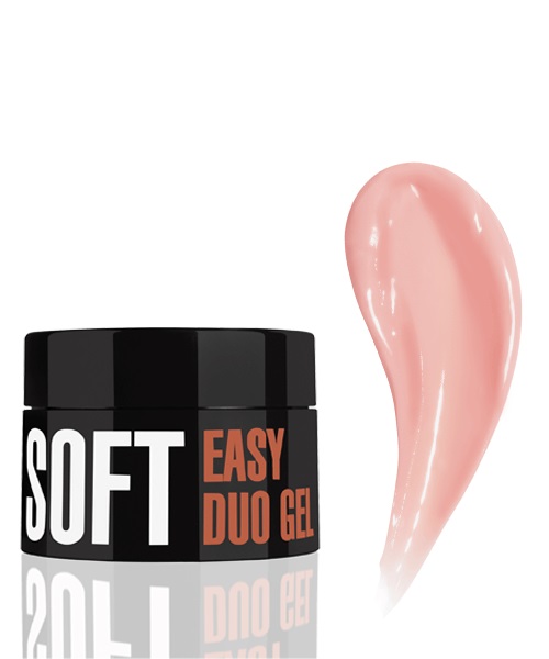 Professional Acryl Gel System Easy Duo Gel Soft professional_acryl_gel_system_easy_duo_gel_soft_jade_rose_20_g