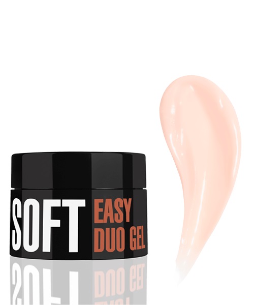 Professional Acryl Gel System Easy Duo Gel Soft professional_acryl_gel_system_easy_duo_gel_soft_creme_brulee_20_g