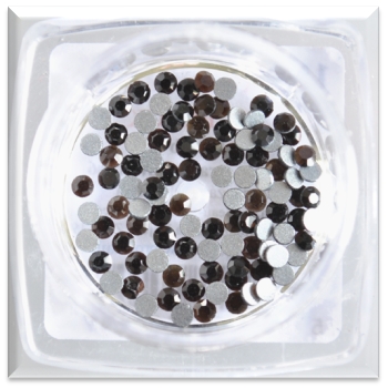 Crystal Strasssteine, Jet Black SS3,100St crystal_strasssteine_jet_black_ss3_100st
