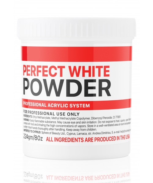 Basic acryl powder weiß 224 g, K Professional basic_acryl_powder_wei_224_g_k_professional