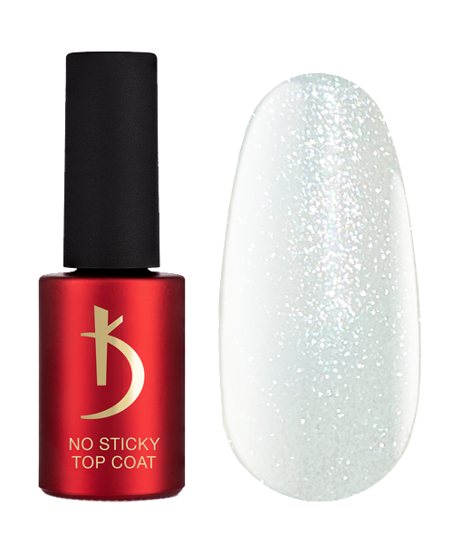 No Sticky Top Coat Sparkle 7 ml K Professional no_sticky_top_coat_sparkle_7_ml_k_professional