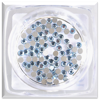 Crystal Strasssteine, Light Sapphire SS3,100St crystal_strasssteine_light_sapphire_ss3_100st